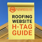 roofing website h-tag guide