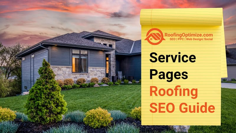 Service Page Roofing SEO Guide